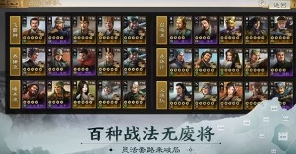 三国志战棋版武将推荐攻略 ｜ 最佳武将选择指南